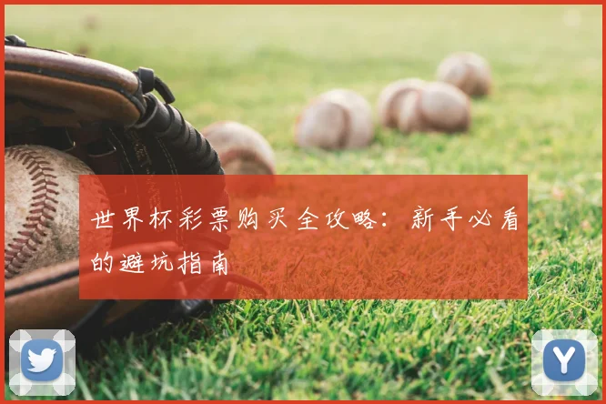 世界杯彩票购买全攻略：新手必看的避坑指南